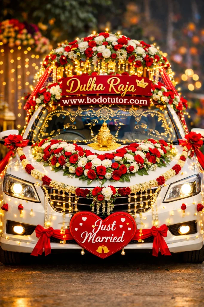 शादी दूल्हा गाड़ी सजावट (Shadi Dulha Gadi Sajawat)